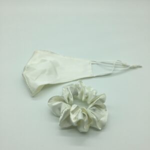 silk white mask set