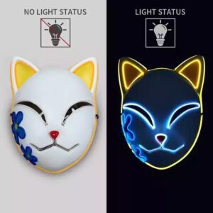 led kitten mask