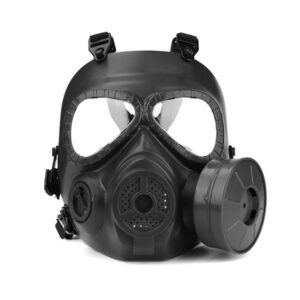 Black Paintball Gas Mask